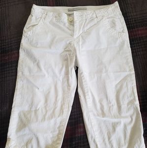 Old Navy white crop pants